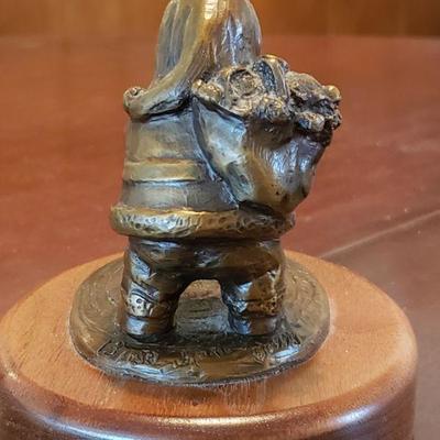 Lot 532: 'Sh-h-h' by Maxine Bronze Sculpture 
