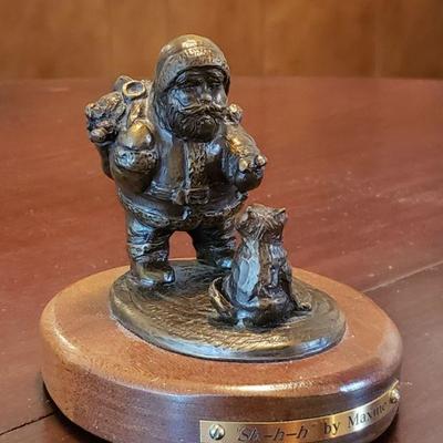 Lot 532: 'Sh-h-h' by Maxine Bronze Sculpture 
