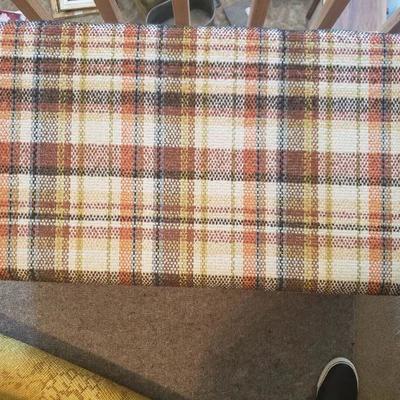 Lot 536: Mid Century Plaid Tweed Chest
