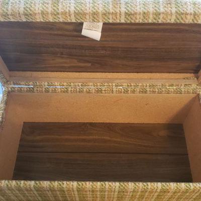Lot 537: Mid Century Plaid Tweed Chest