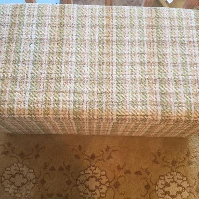 Lot 537: Mid Century Plaid Tweed Chest