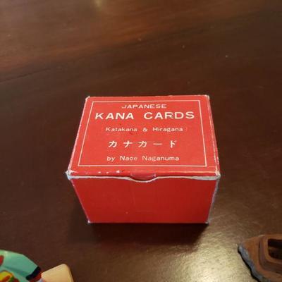 Lot 544: Vintage Tiny Asian Scenes and Kana Cards