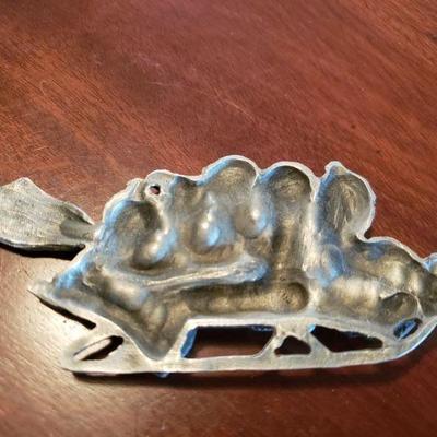 Lot 551: Loveland Artist Pewter Ornament 
