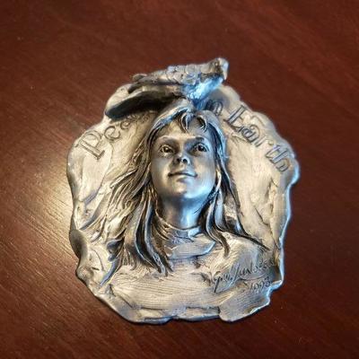 Lot 552: Loveland Artist Pewter Ornament 