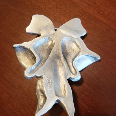 Lot 555: Loveland Artist Pewter Ornament 