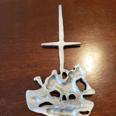 Lot 559: Loveland Artist Pewter Ornament 