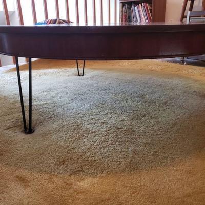 Lot 562: Mid Century Coffee Table (48" Ã— 16.5")