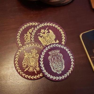 Lot 566: Mid Century Coaster Sets