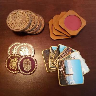Lot 566: Mid Century Coaster Sets
