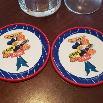 Lot 568: Vintage Glass & Coasters 