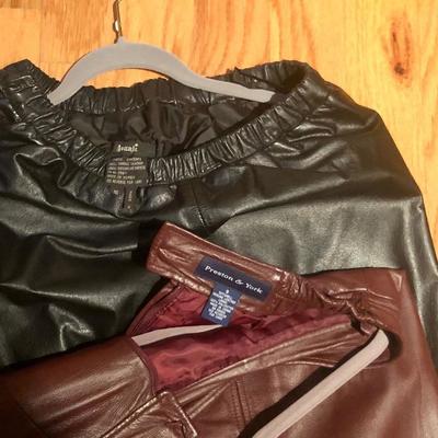 Lot 50 - Size S, Leather & Suede Ware