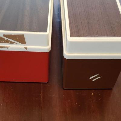 Lot 578: Mid Century Atrack Boxes