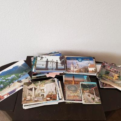 Lot 593: Large lot of Vintage Postcards 