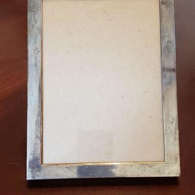Lot 596: Sterling Silver Picture Frame