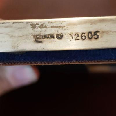 Lot 596: Sterling Silver Picture Frame