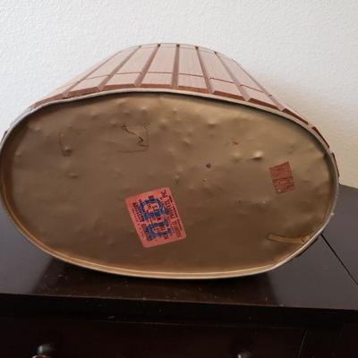 Lot 597: Mid Century Small Trash Can