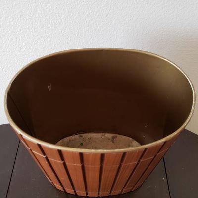 Lot 597: Mid Century Small Trash Can