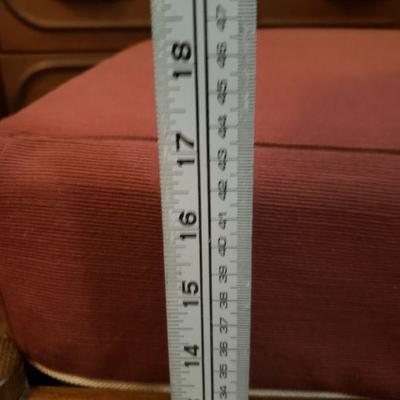 Lot 615: Mid Century Bench (22.5" Ã— 18" Ã— 17")