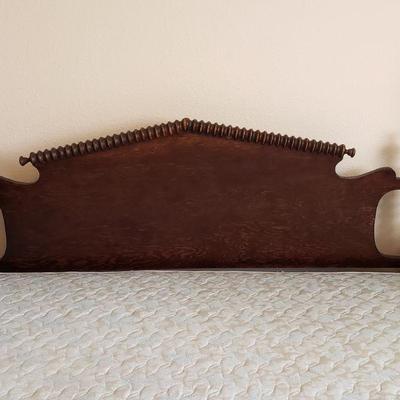 Lot 619: Beautiful Antique Bed