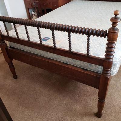 Lot 619: Beautiful Antique Bed
