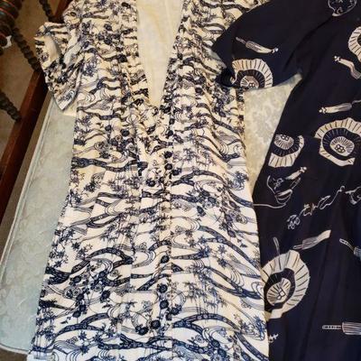Lot 627: (2) Vintage Japanese Robes & (1) Vintage Pakistan Vest