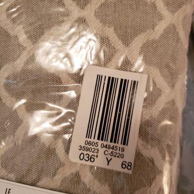 Lot 628: New in Package Martha Stewart Drapes