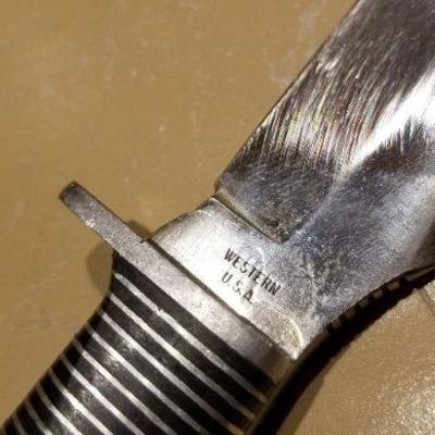 LOT #636: Vintage Knife by WESTERN