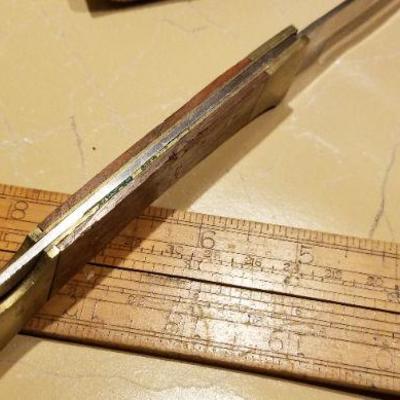 LOT #637: Vintage Stainless Pakistan Pocketknife w/ Sheath