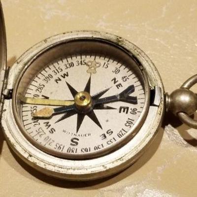 LOT #639: Vintage Wittnaeur Pocket Compass