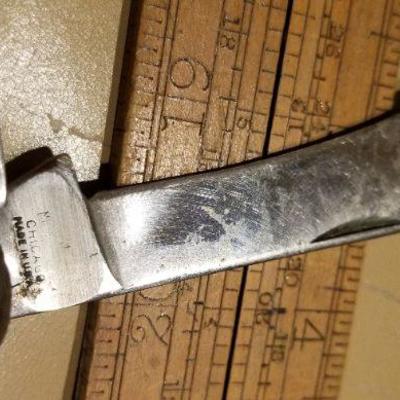 LOT #643: Vintage Pocketknife Brown Handle