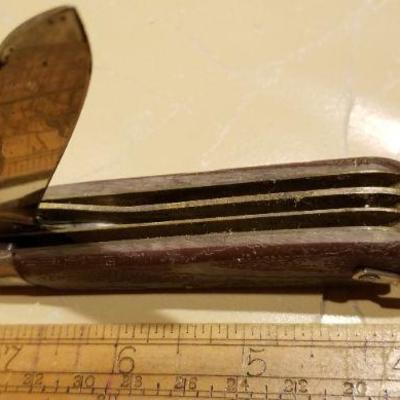 LOT #643: Vintage Pocketknife Brown Handle