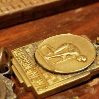 LOT #655: Vintage Set of (3) Track and Field Medals