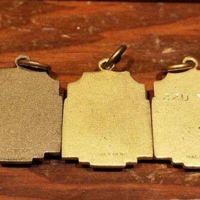 LOT #655: Vintage Set of (3) Track and Field Medals