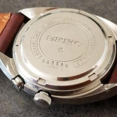 LOT #657: Vintage SEIKO Bell Matic Day Date Automatic Movement ALARM Watch TESTS A+