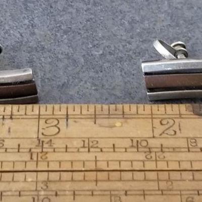 LOT #661: Women's Vintage TAXCO 3-Piece Matching Sterling Silver and Copper Dress Set 