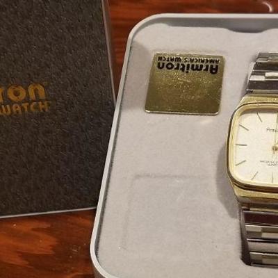 LOT #667: Vintage Armitron Watch w/ Original Box - Needs Battery