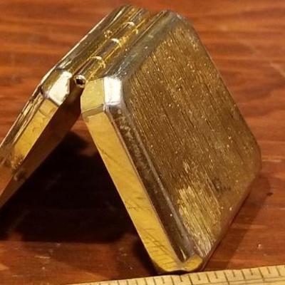 LOT #668: Vintage Pill Box w/ Victorian Theme
