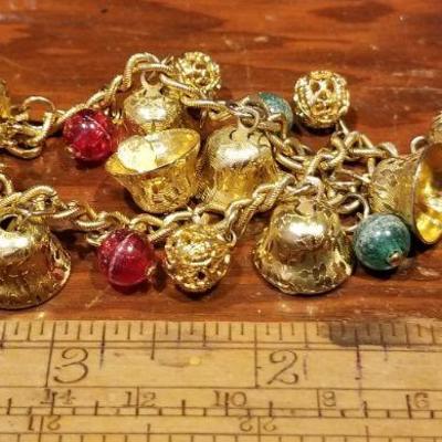 LOT #674: Pair of Women's Charm Bracelets 