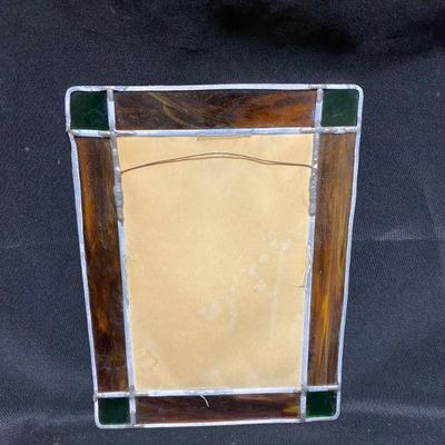 Central Pacific Railway Company Stained Glass Wall Hanging