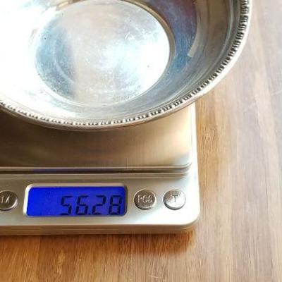 LOT #685: Vintage Sterling Silver Bowl 
