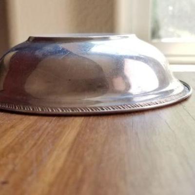 LOT #685: Vintage Sterling Silver Bowl 