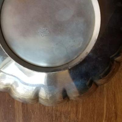 LOT #687: Vintage Reed & Barton X965 Sterling Silver 925 Heavy Bowl
