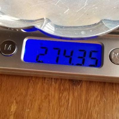 LOT #687: Vintage Reed & Barton X965 Sterling Silver 925 Heavy Bowl
