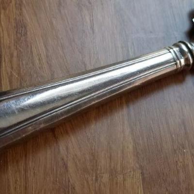 LOT #688: (2) Sterling Silver Vintage Cake Knives 