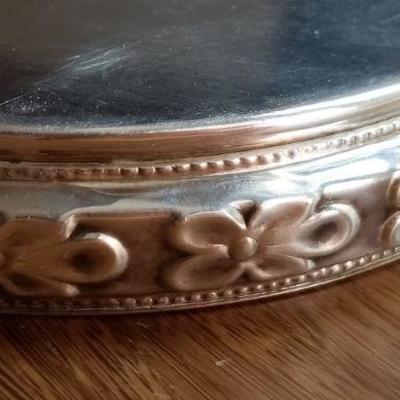 LOT #691: Vintage Sterling Silver 925 Signed Decorative Display Base