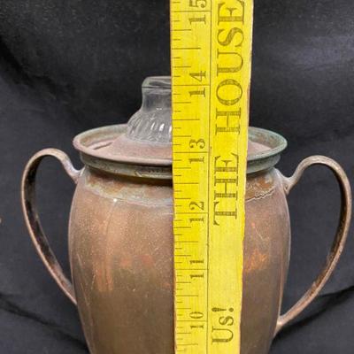 Vintage Copper Coffee Percolator Urn 