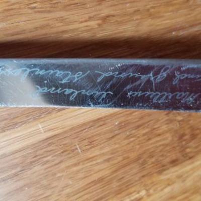 LOT #697; Vintage Fishing Knife w/ Sheath