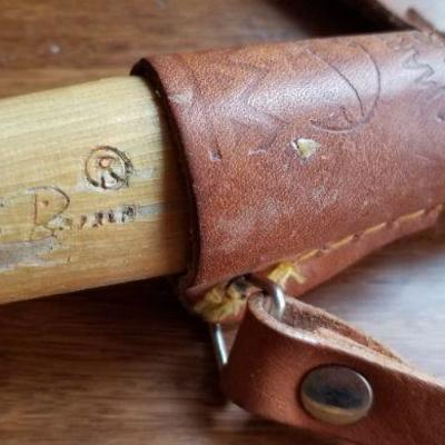 LOT #697; Vintage Fishing Knife w/ Sheath