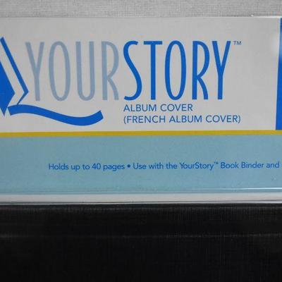 Your Story Album Covers, Black 12x12 - New