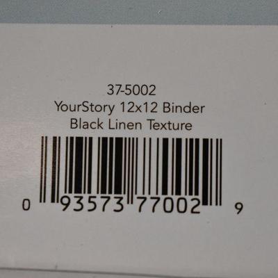 Your Story Album Covers, Black 12x12 - New